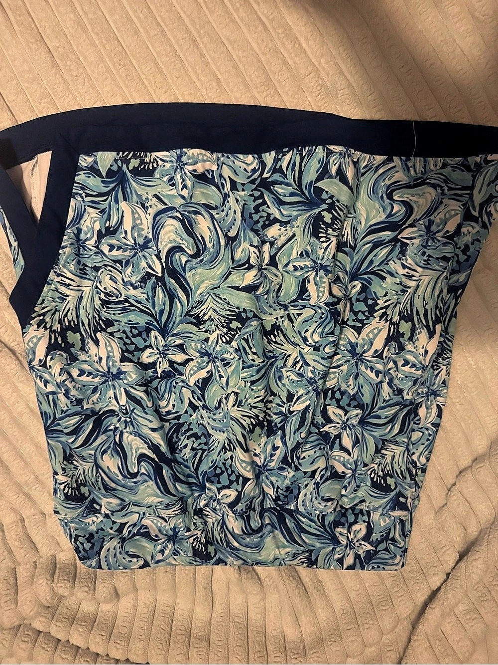 Stella Parker Floral Blue skort Medium